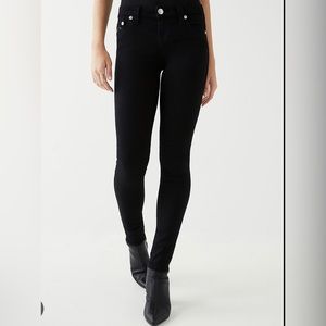 True Religion Halle Mid Rise Super Skinny Jeans Size 24